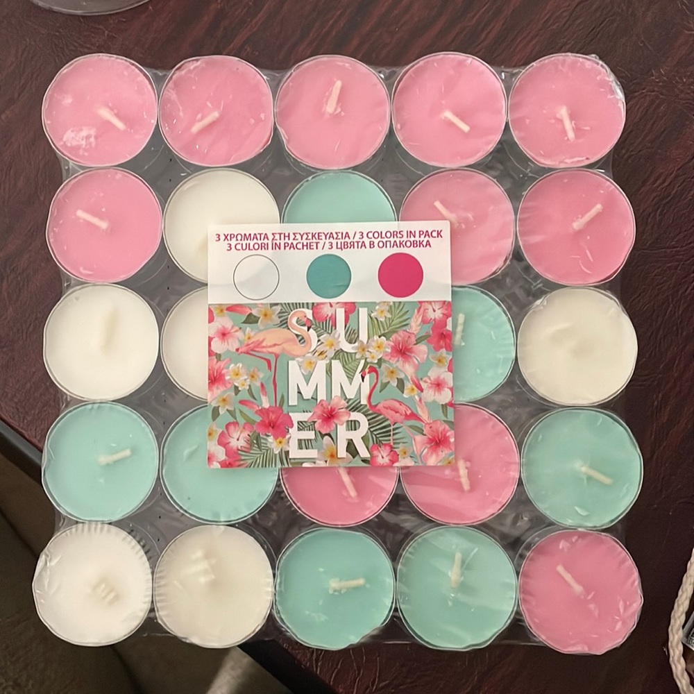 ⭐️BOGO⭐️ - TEA CANDLES